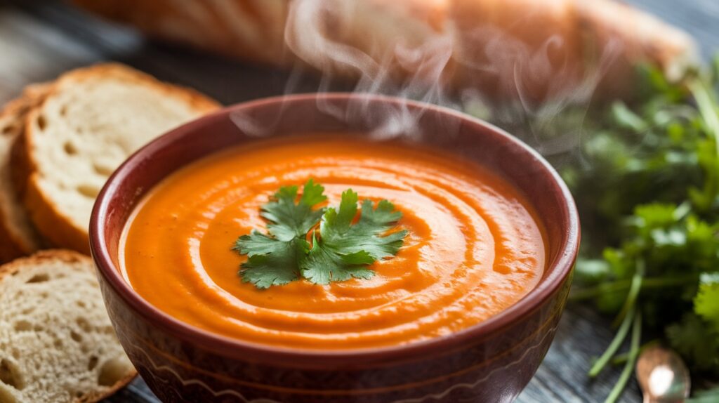 Vegan Carrot Ginger Soup