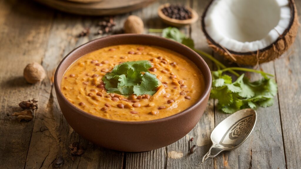 Vegan Creamy Coconut Lentil Soup
