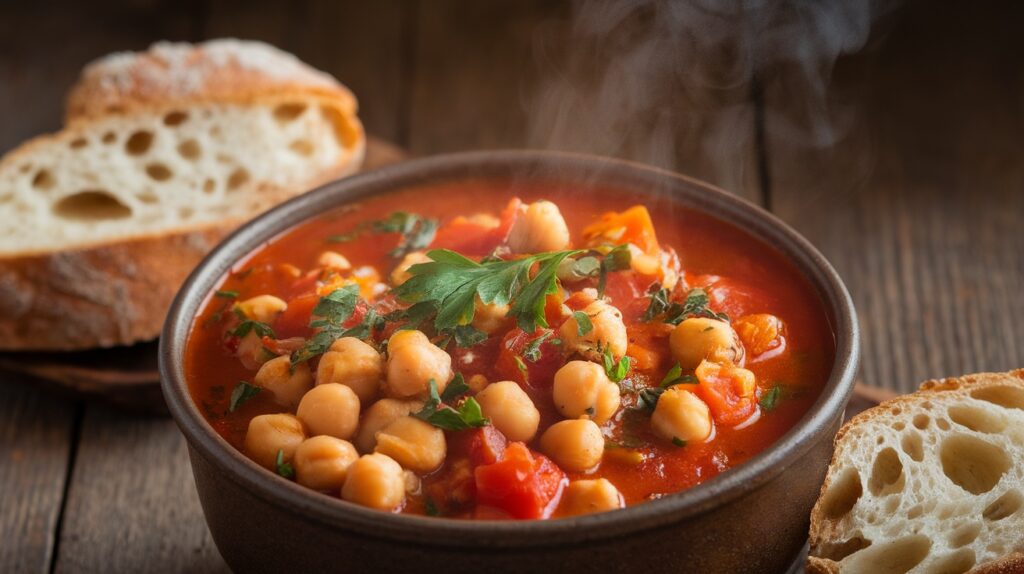 Vegan Tomato and Chickpea Stew