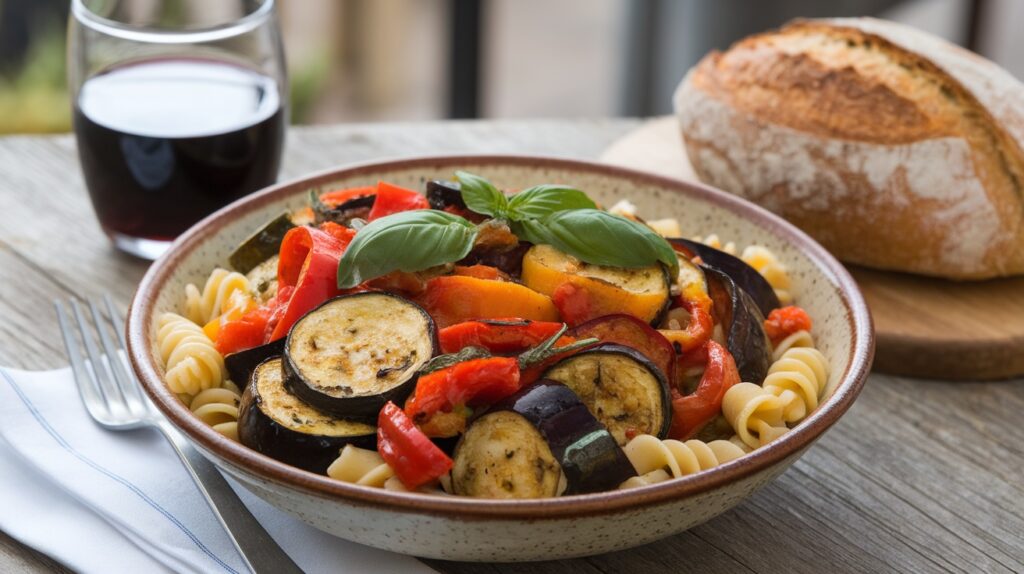 Vegan Ratatouille Pasta