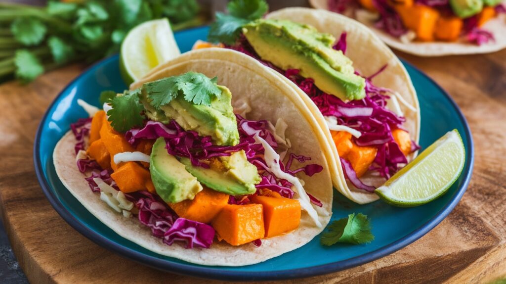 Vegan Butternut Squash Tacos