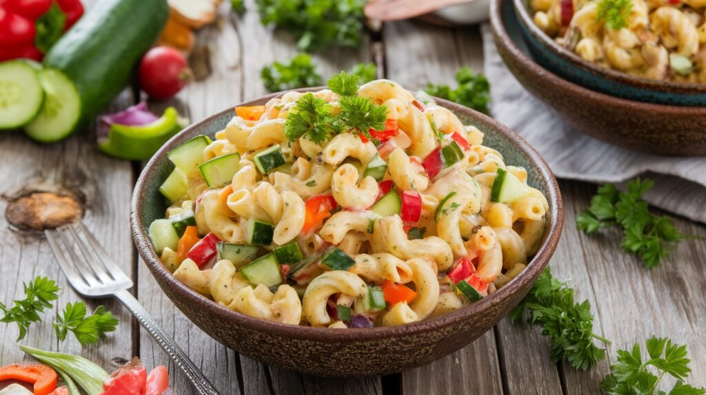 Vegan Cashew Macaroni Salad
