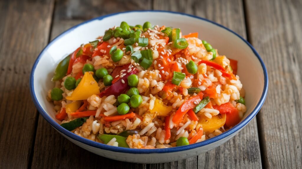Vegan Cauliflower Fried “Rice”
