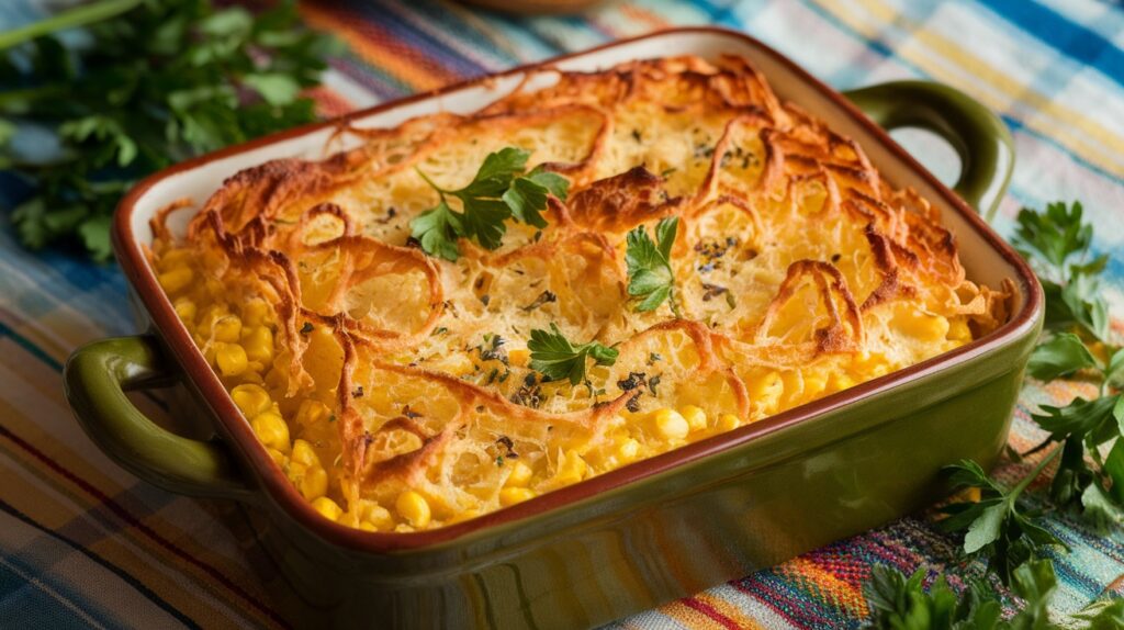 Vegan Creamed Corn Casserole