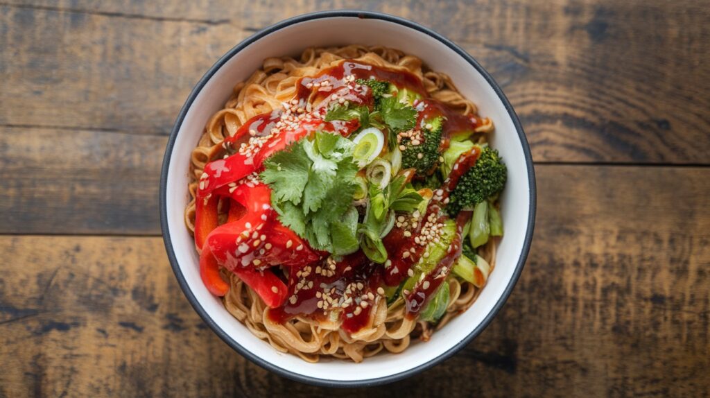 Vegan Gochujang Noodle Bowl
