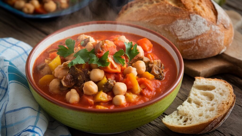 Vegan Mediterranean Chickpea Stew