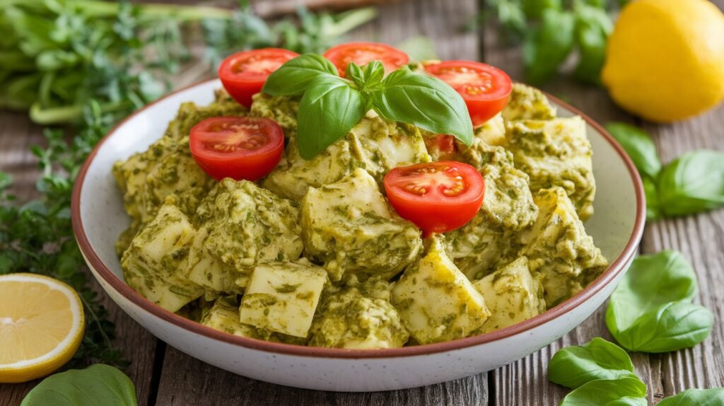 Vegan Pesto Potato Salad