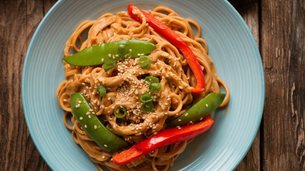 Vegan Peanut Butter Noodles