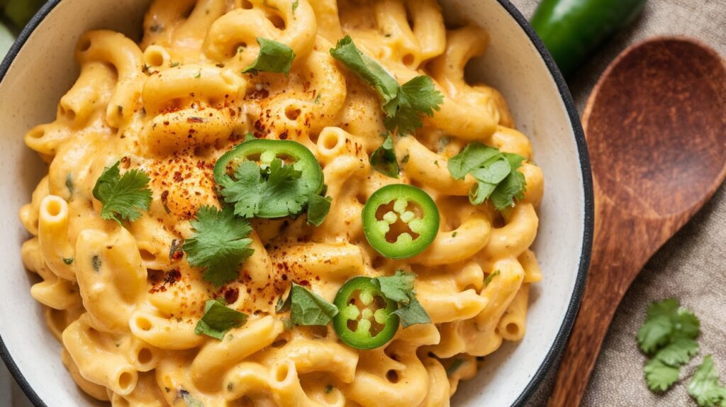 Vegan Jalapeño Mac and Cheese