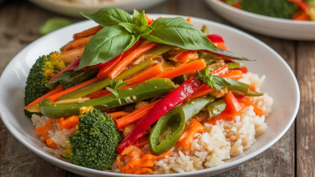 Vegan Thai Basil Stir-Fry