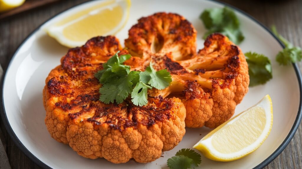 Vegan Tandoori Cauliflower Steaks
