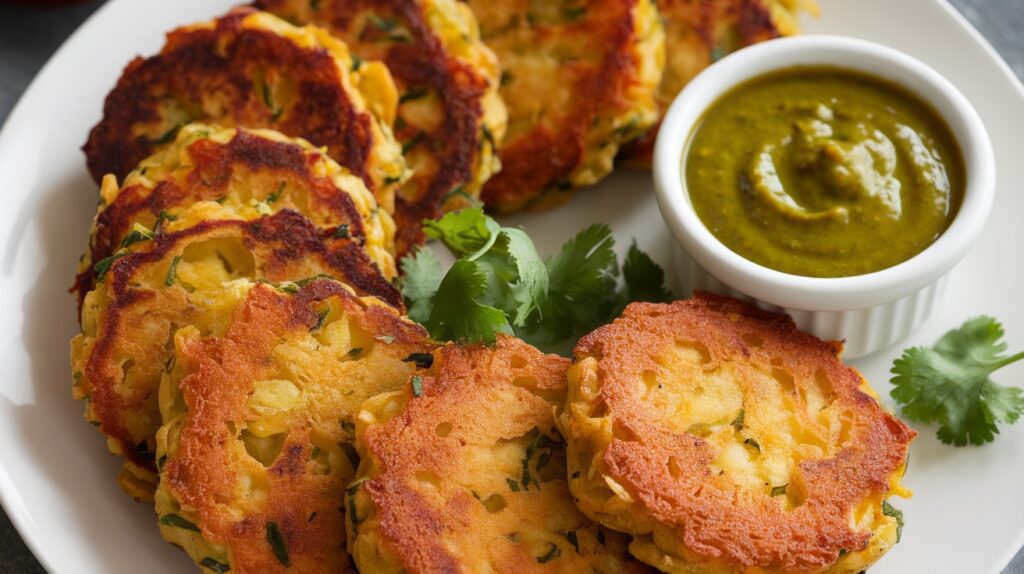 Vegan Indian-Spiced Potato Cakes
