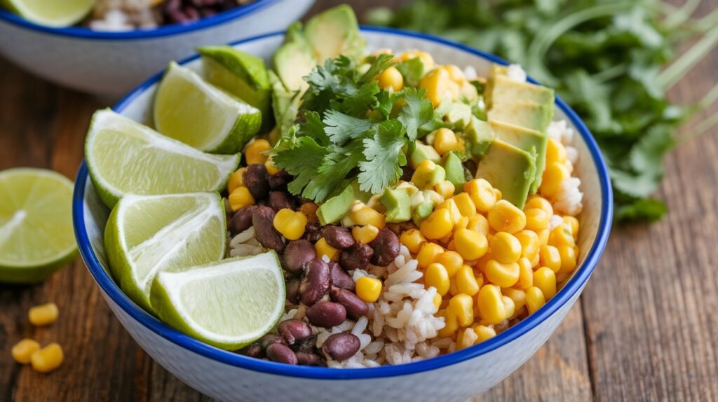 Vegan Cilantro Lime Rice Bowl