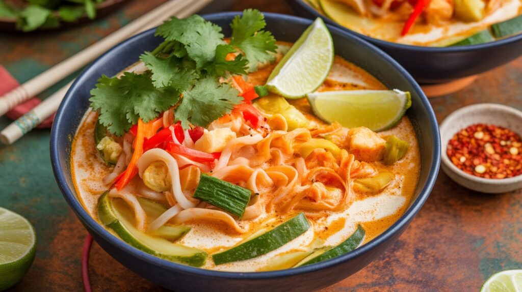 Vegan Curry Noodle Soup