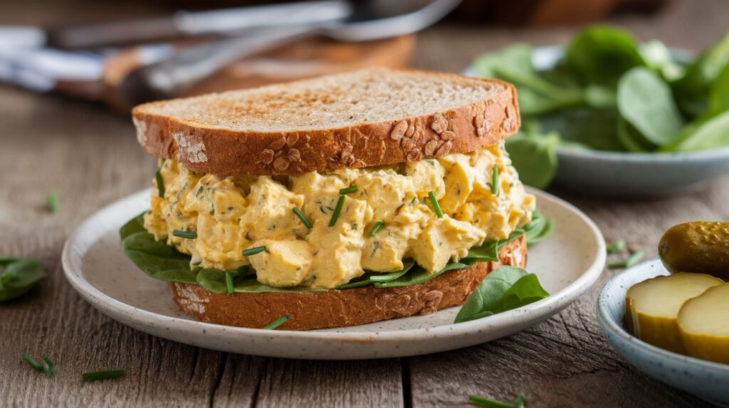 Vegan Tofu “Egg” Salad Sandwich