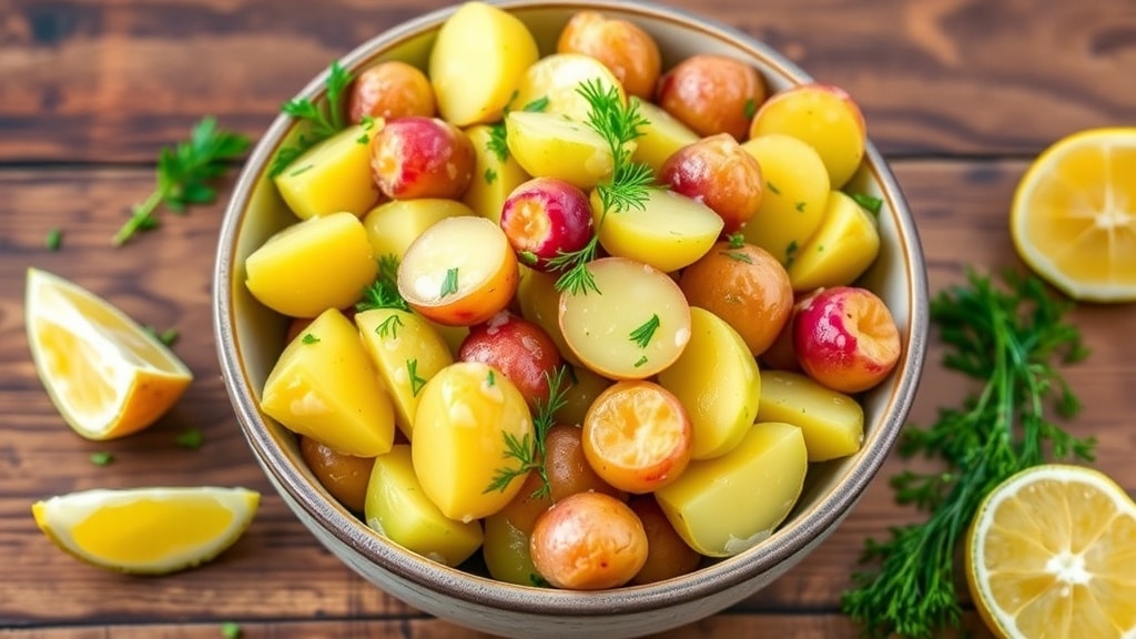 Vegan Lemon Dill Potato Salad
