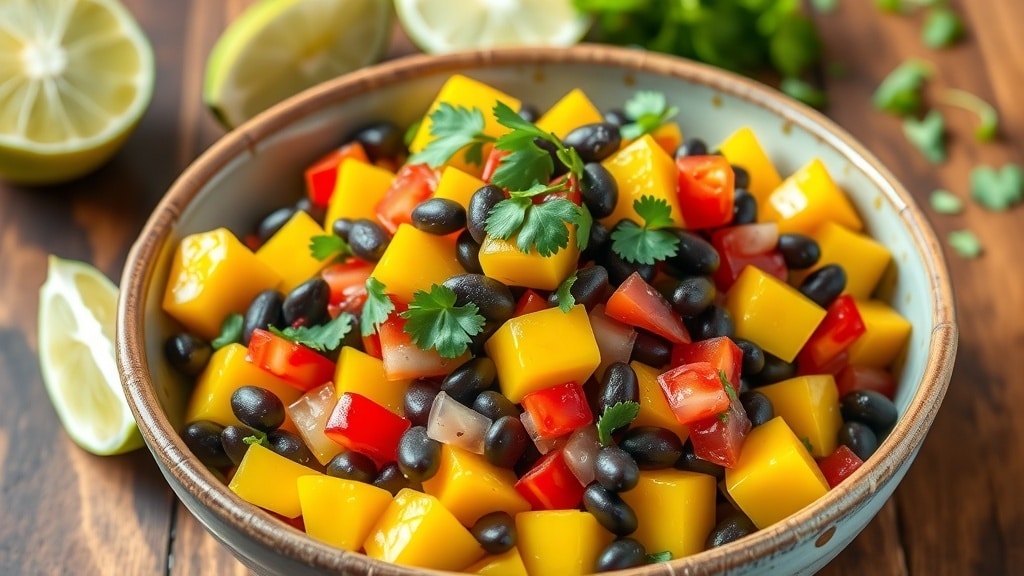 Vegan Mango Black Bean Salad