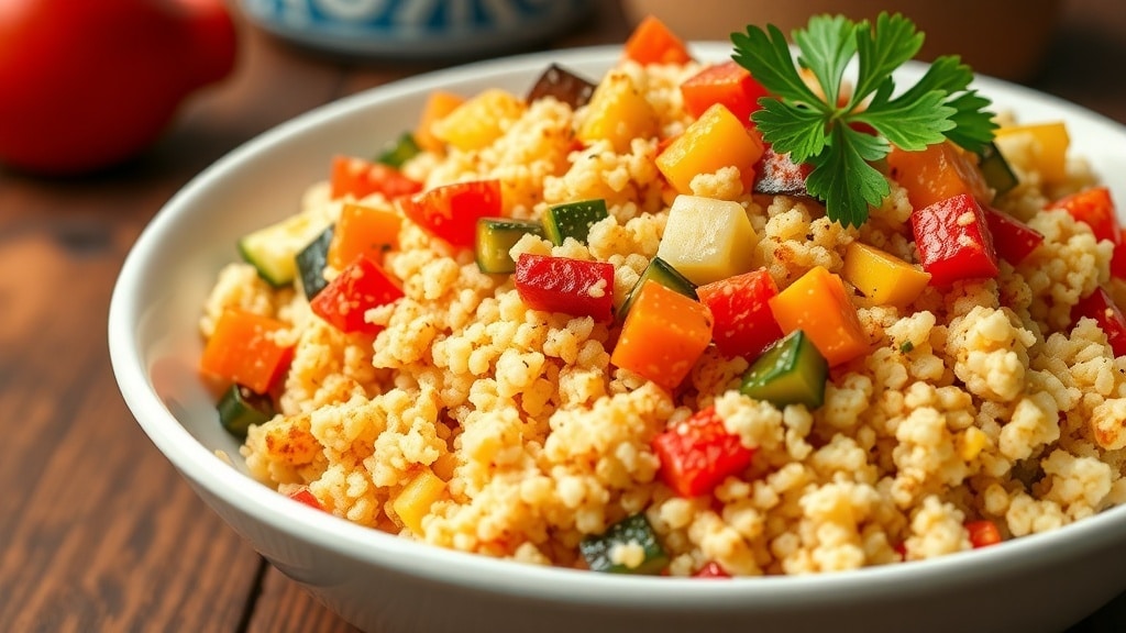 Vegan Moroccan-Spiced Couscous