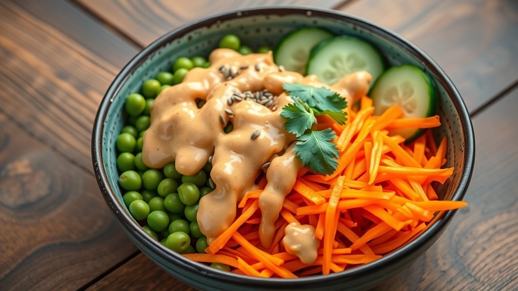Vegan Spicy Peanut Edamame Bowls