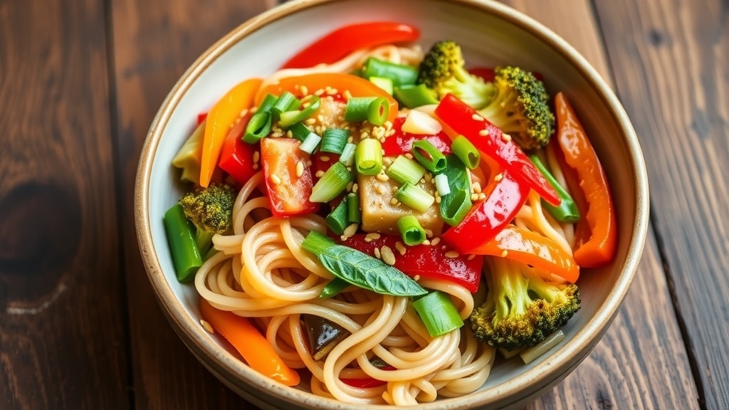 Vegan Szechuan Noodle Stir-Fry