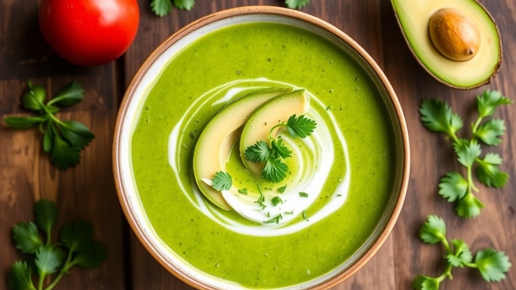 Vegan Creamy Green Goddess Soup