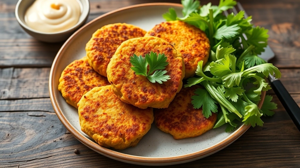 Vegan Smoked Paprika Chickpea Patties