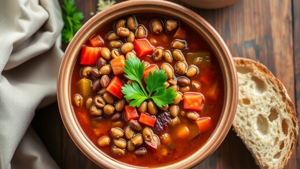 Vegan Smoky Maple Lentil Soup