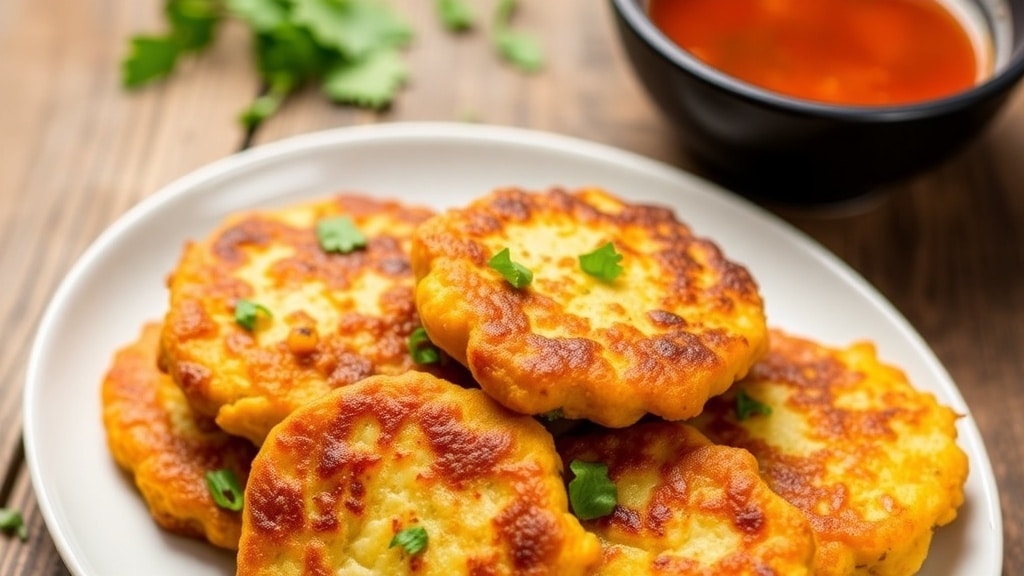 Vegan Tofu and Sweetcorn Fritters