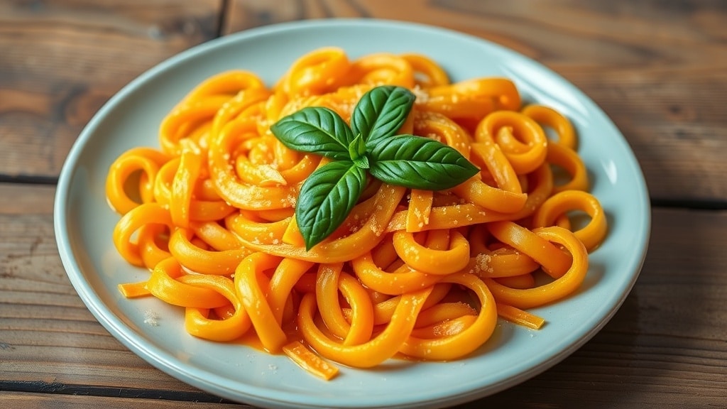 Vegan Creamy Butternut Squash Pasta