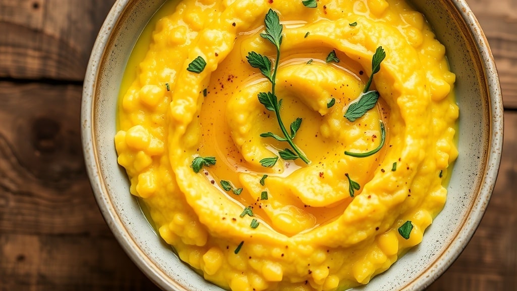 Vegan Creamy Sweet Corn Polenta