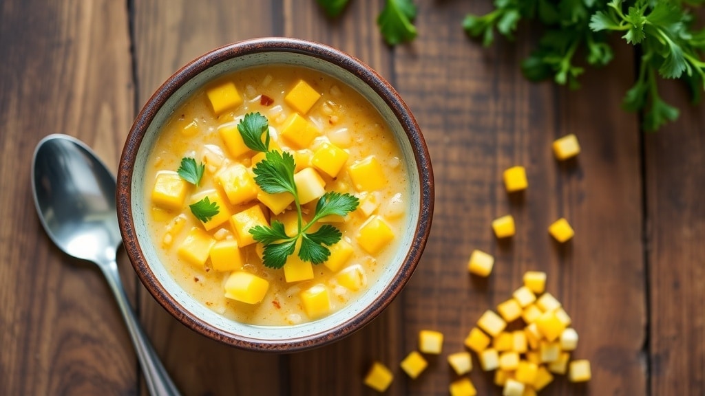 Vegan Chili-Spiced Corn Chowder