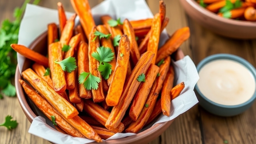 Vegan Cumin Roasted Carrot Fries