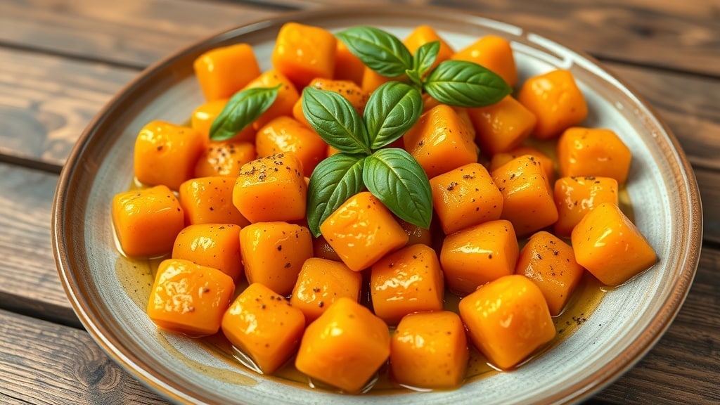 Vegan Sweet Potato Chickpea Gnocchi