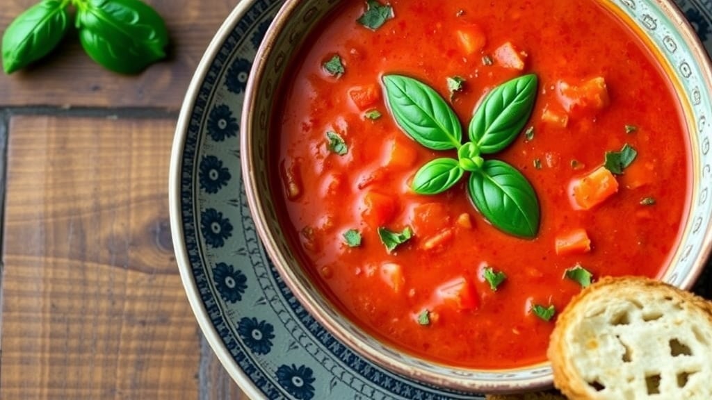 Vegan Roasted Tomato and Fennel Soup